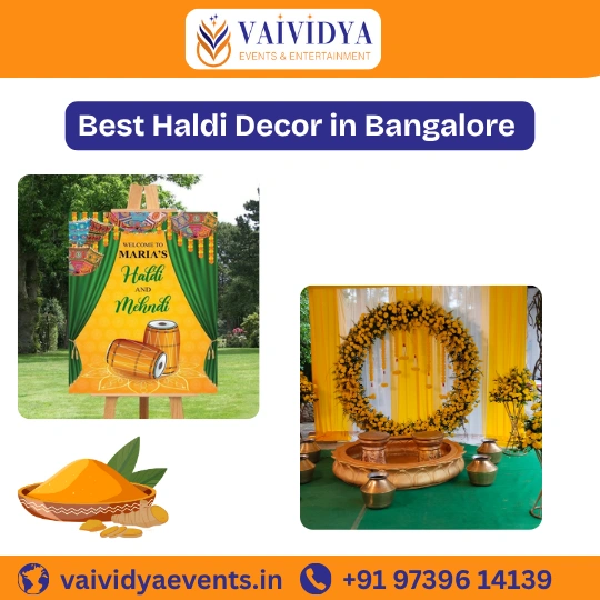 Best Haldi Decor in Bangalore